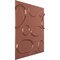 Ekena Millwork 19 5/8in. W x 19 5/8in. H Felix EnduraWall Decorative 3D Wall Panel Covers 2.67 Sq. Ft. WP20X20FEFCP - alternate 2